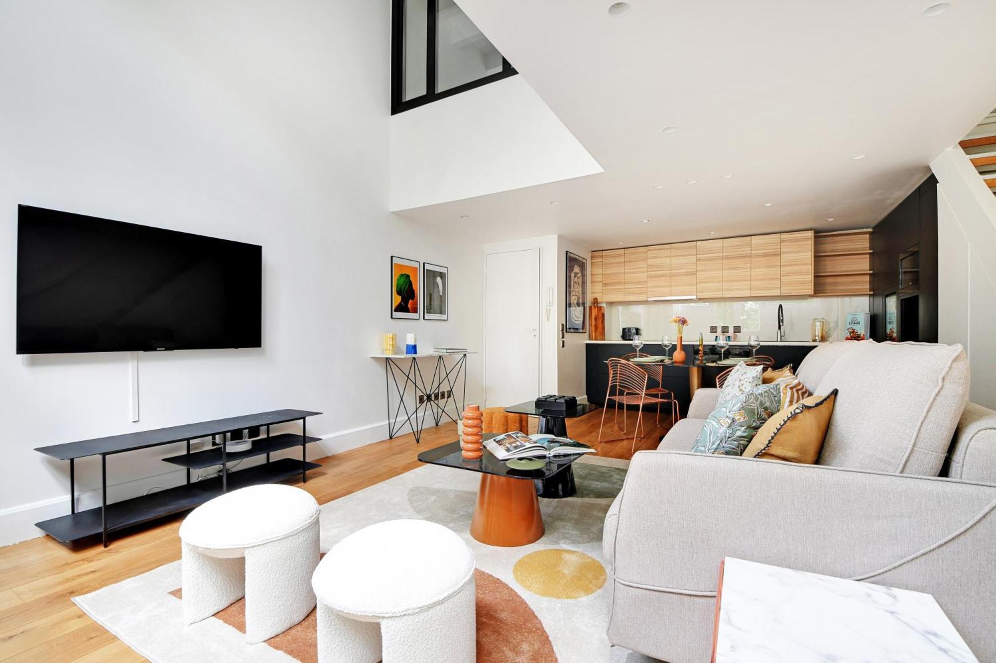 Amazing Loft 2Br - Eiffel Tower Appartement Parijs Buitenkant foto